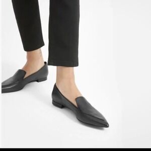 Everlane Black Leather Loafers
